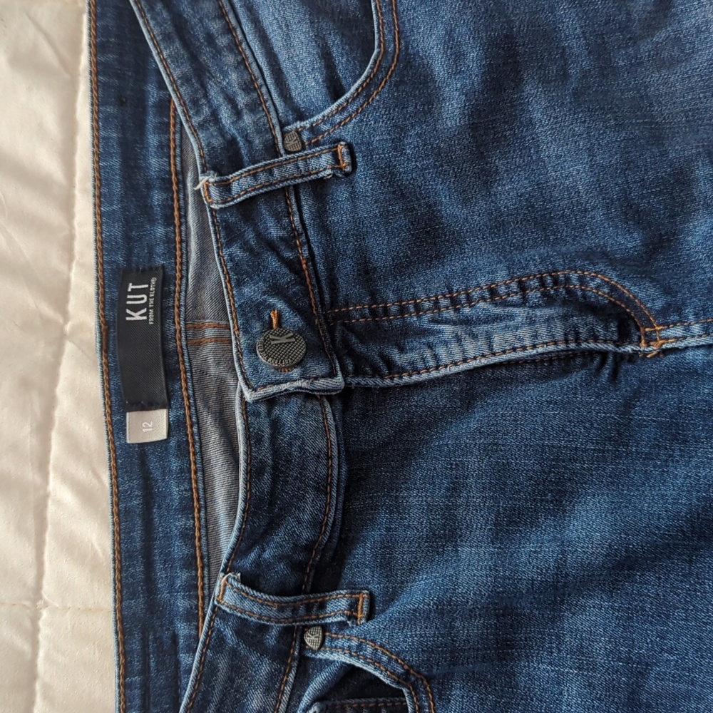 KUT Diana Fab Ab Skinny jeans size 12